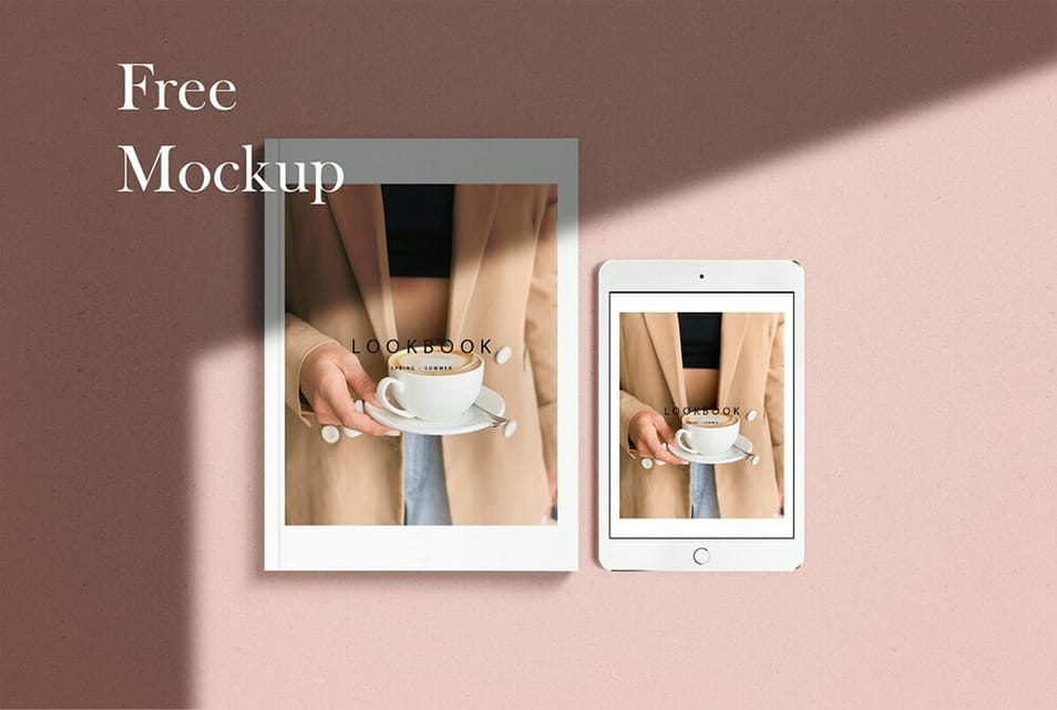 US Letter Magazine Mockup