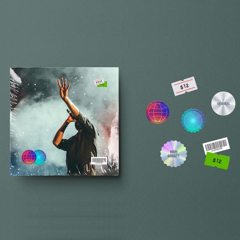 Record label website templates