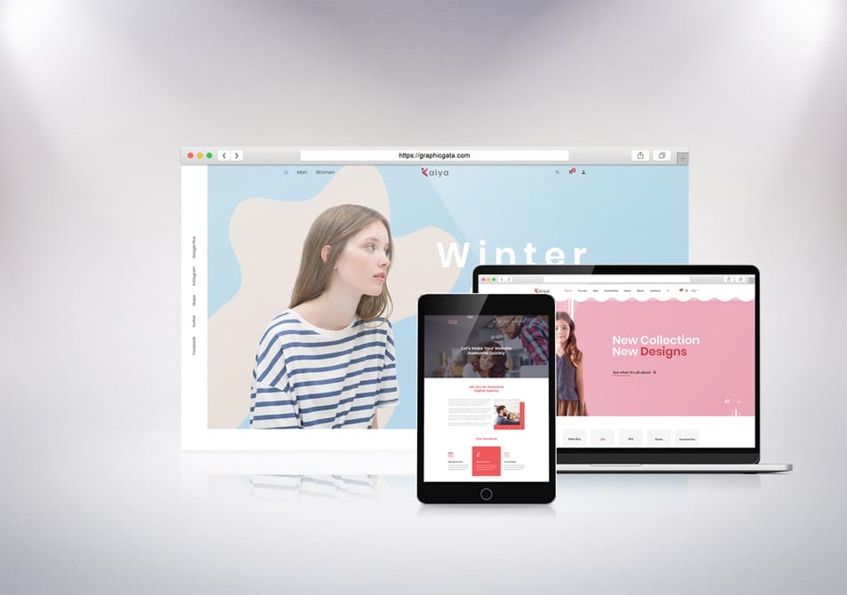 Web Showcase Mock-Up