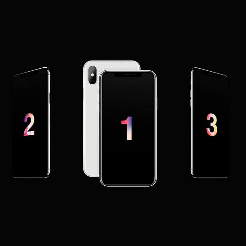 iPhone X Mockup Set