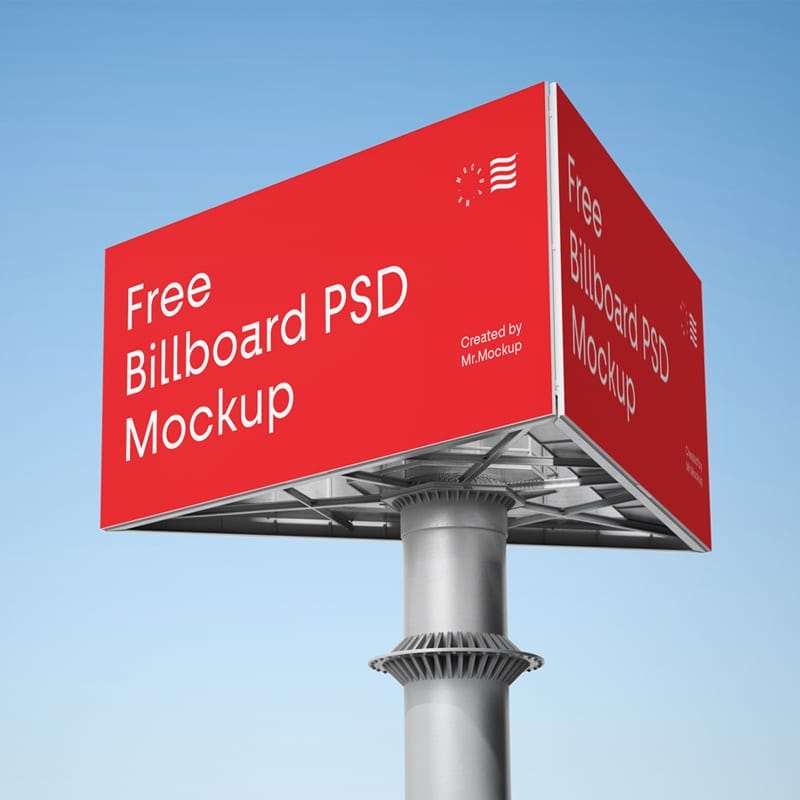 Advertising Billboard Mockup