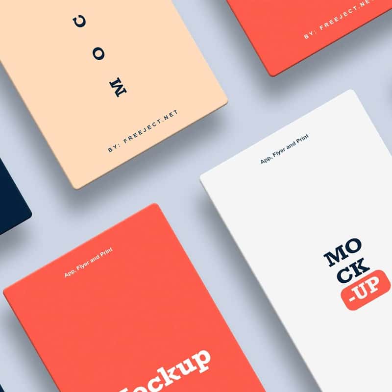App, Flyer, Print Mockup Template