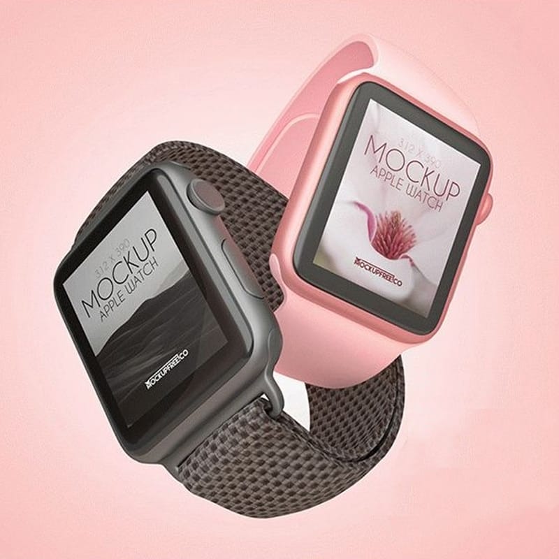 Apple Watch Free PSD Mockup