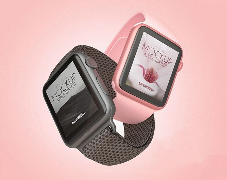 Apple Watch Free PSD Mockup