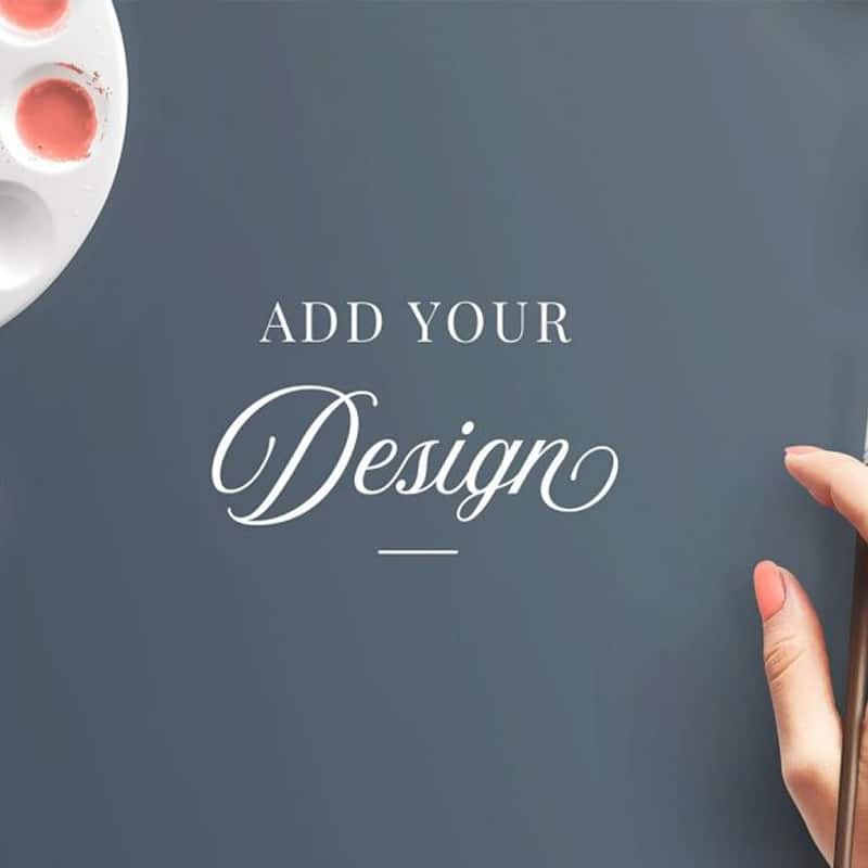 Artistic Wedding Scene Mockup