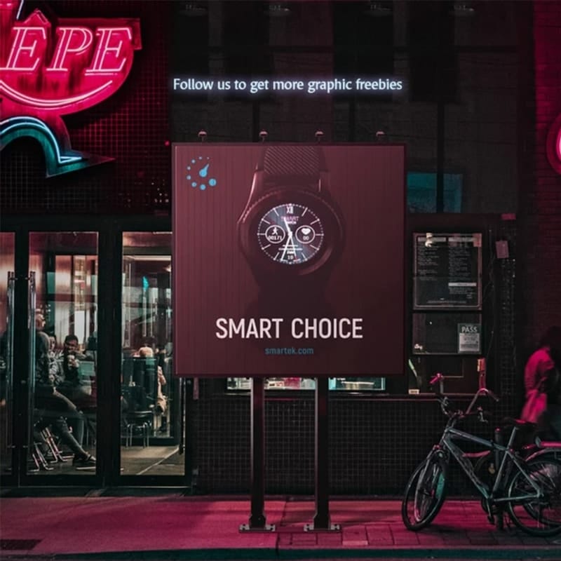 Billboard Animated Mockup