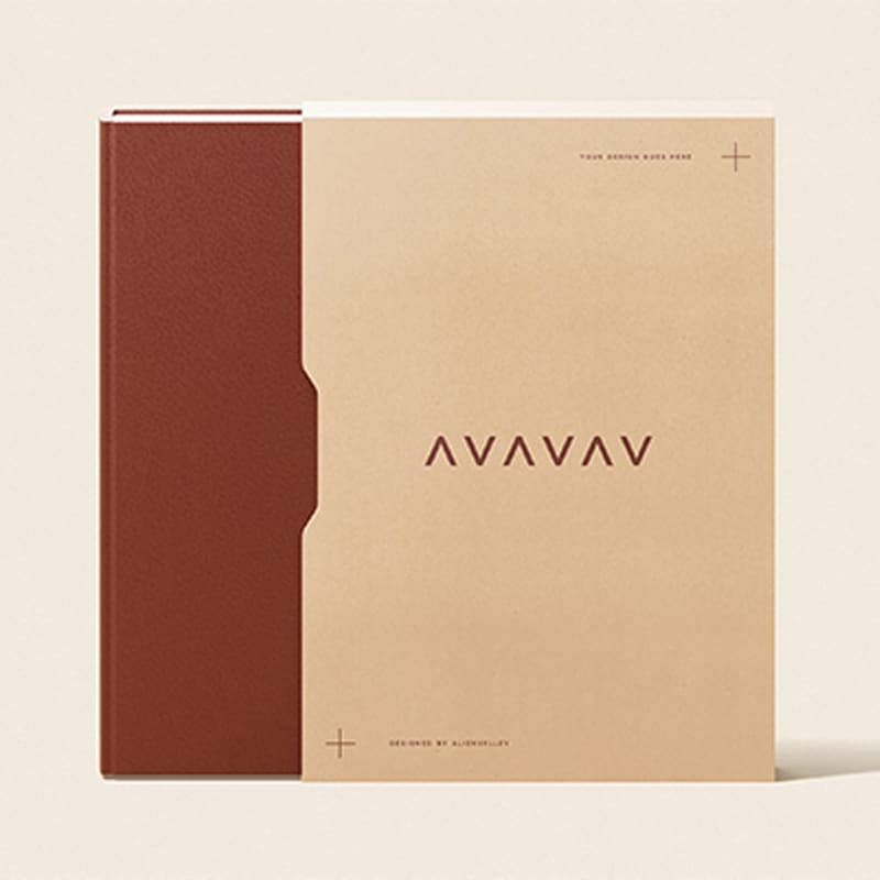 Book With Slipcase Mockup