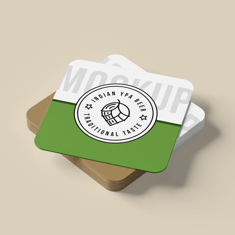 Coaster Mockup