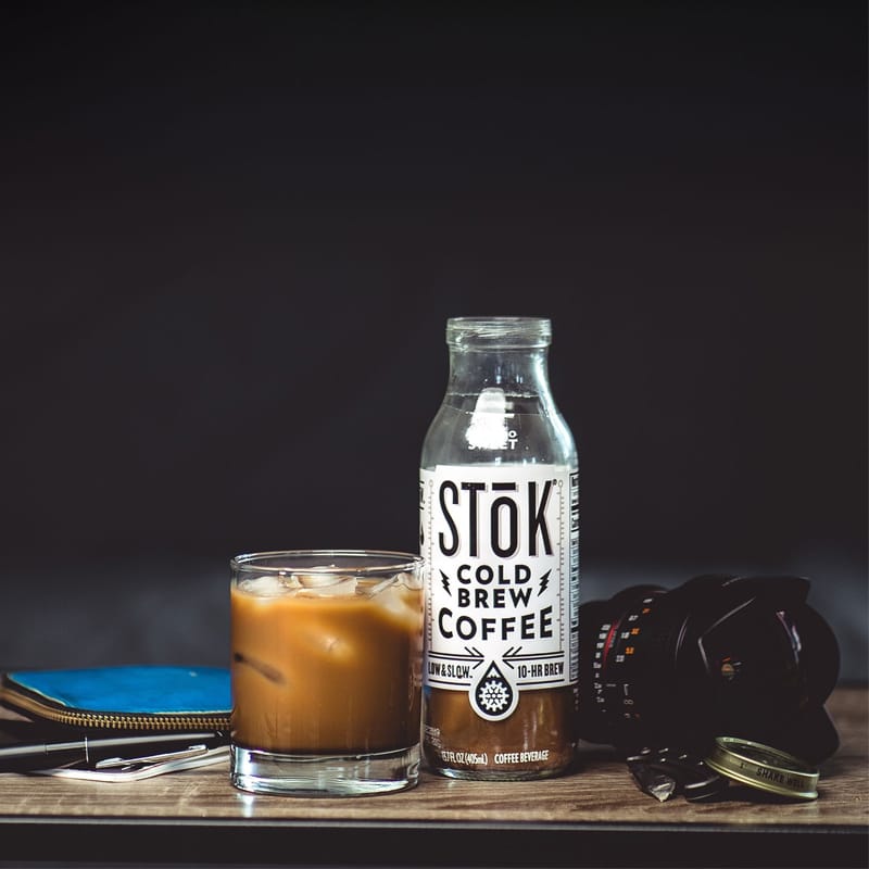 Cold Brew Coffee Bottle Mockup