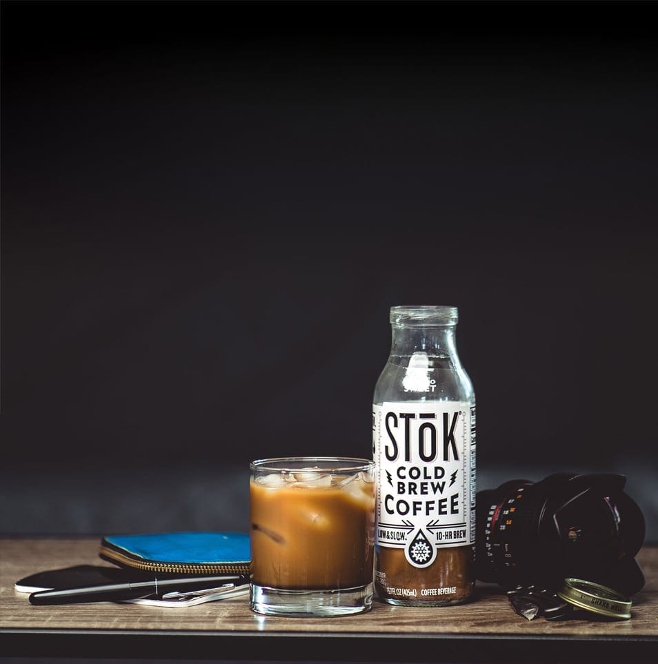 Cold Brew Coffee Bottle Mockup