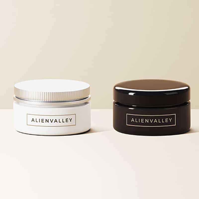 Cosmetics Jar Mockup