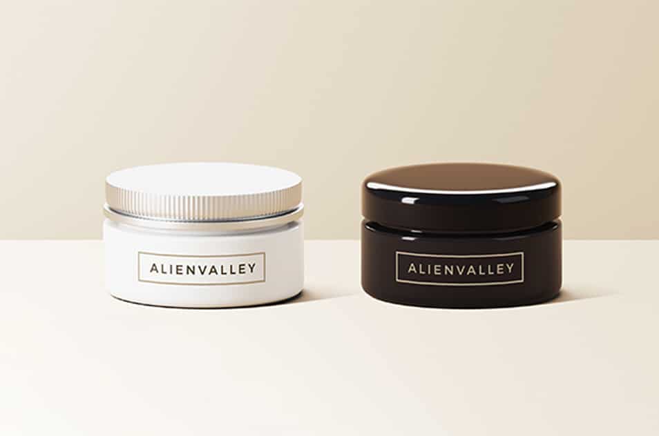 Cosmetics Jar Mockup