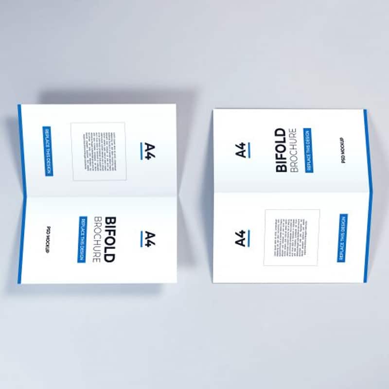 Download Bifold Brochure Mockup