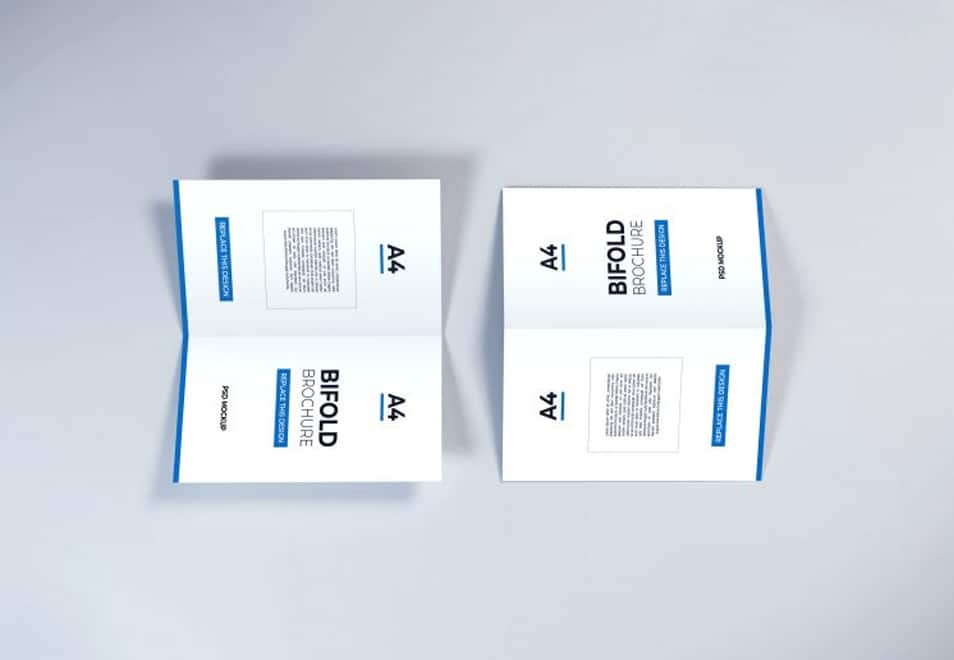 Download Bifold Brochure Mockup