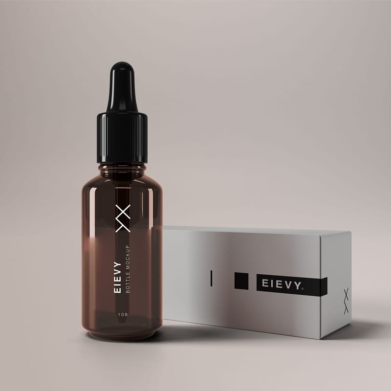 Dropper Packaging Mockup