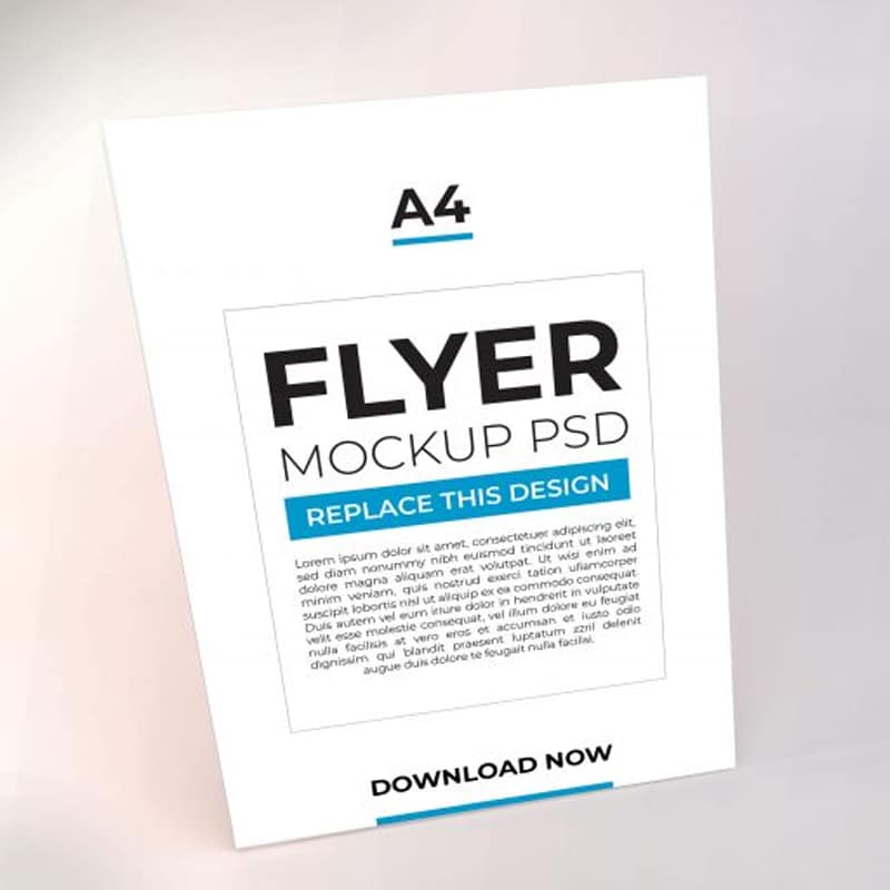 Flyer Mockup Template