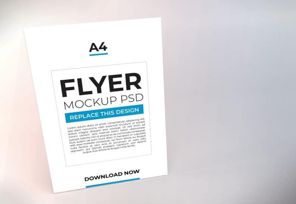 Flyer Mockup Template