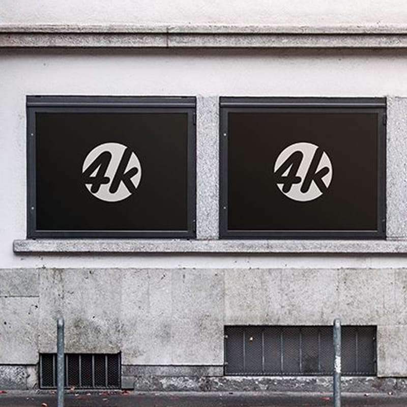 Free City Advertising MockUp