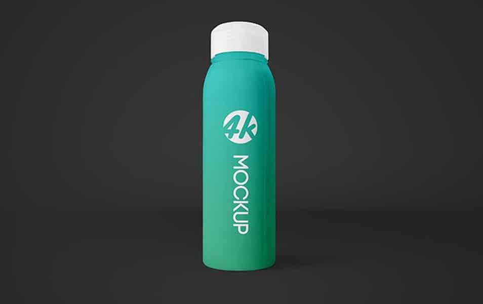 Free Cosmetic Bottle Branding MockUp