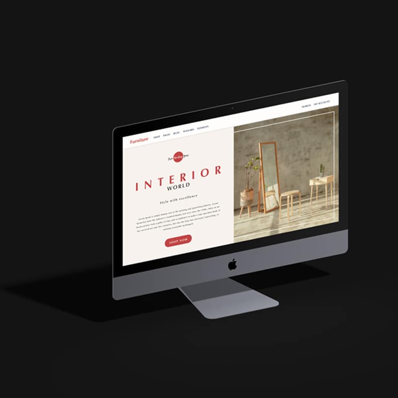 Free Isometric 2020 iMac Pro Mockup