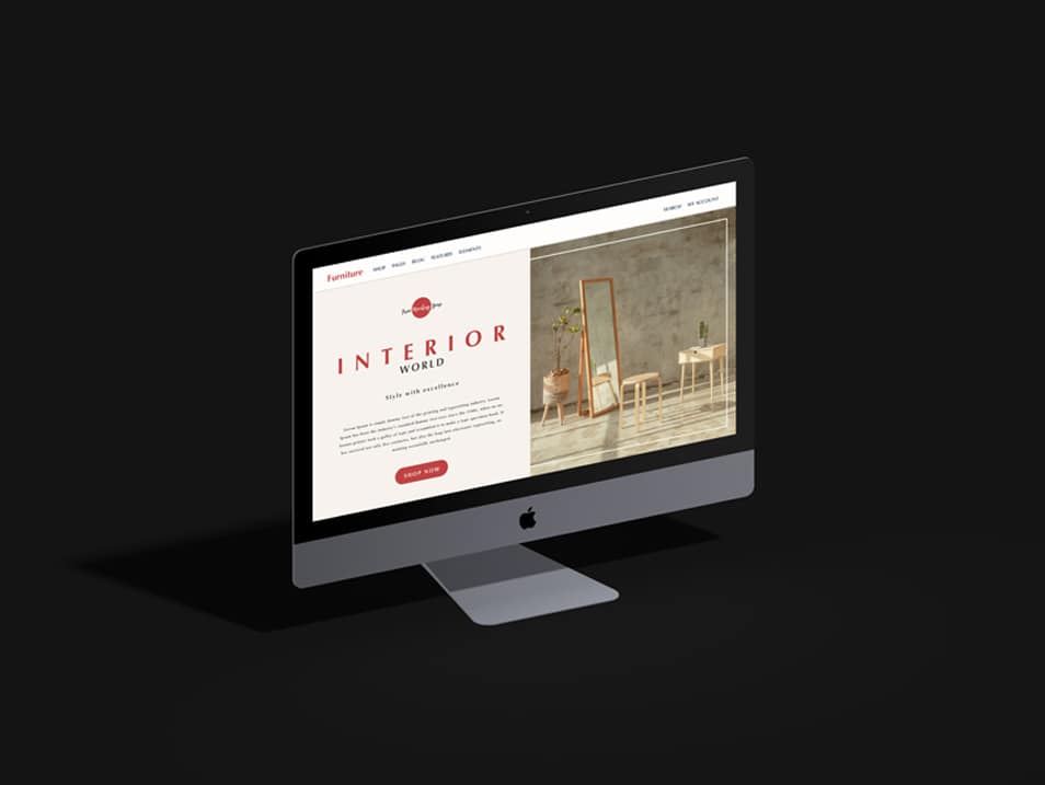 Free Isometric 2020 iMac Pro Mockup