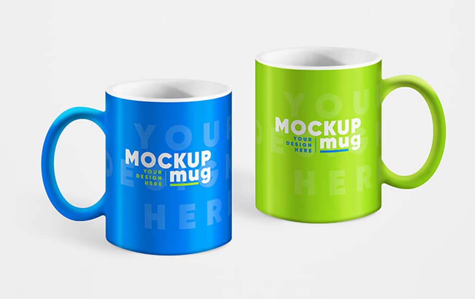 Free Mug Mockup Set