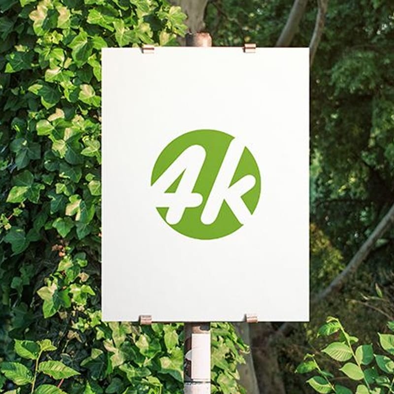Free Outdoor Sign v02 MockUp