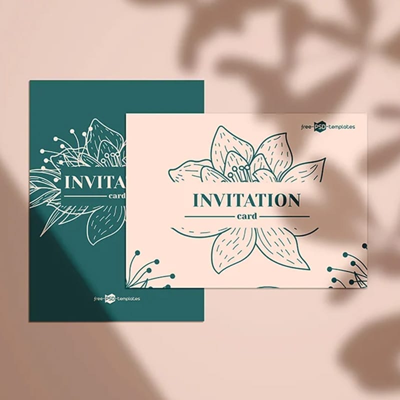 Free Paper Mockup Set