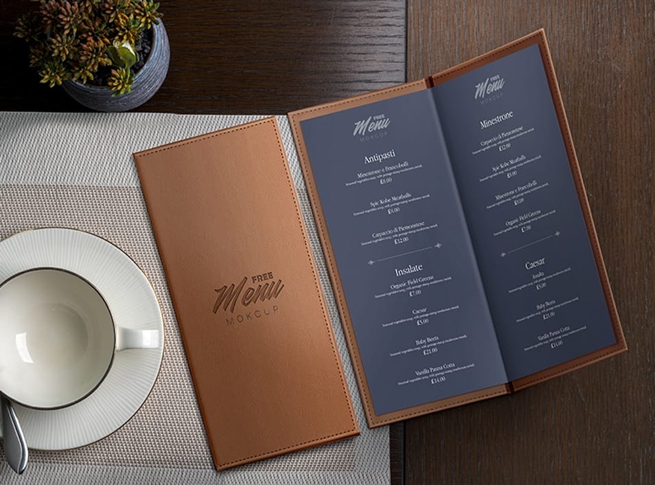 Free Restaurant Menu Mockup CSS Author Free Restaurant Menu Mockup CSS Author