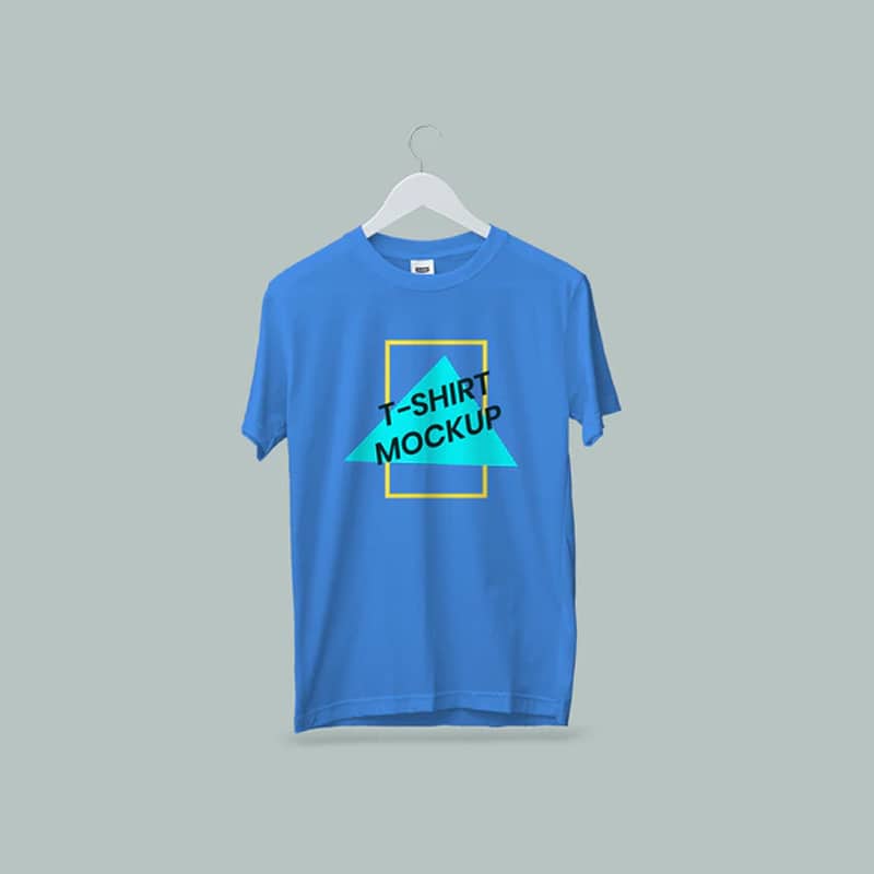 Hanging T-Shirt Mockup
