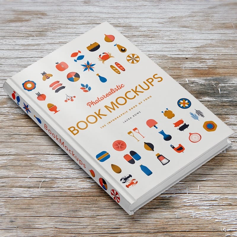 Hardcover Book Mockup
