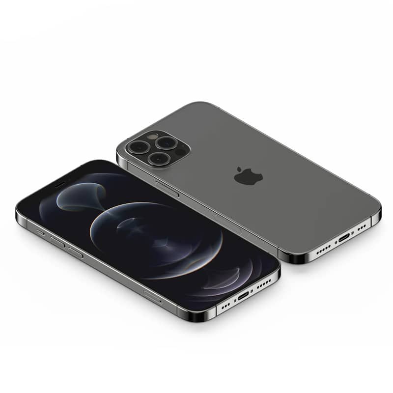 Isometric iPhone 12 Pro Mockup