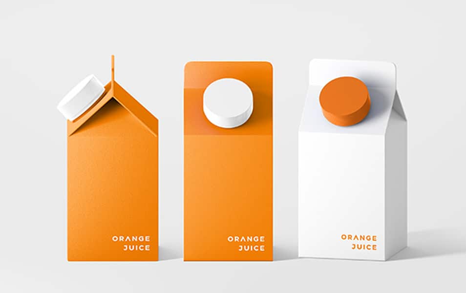 Juice Carton Mockup