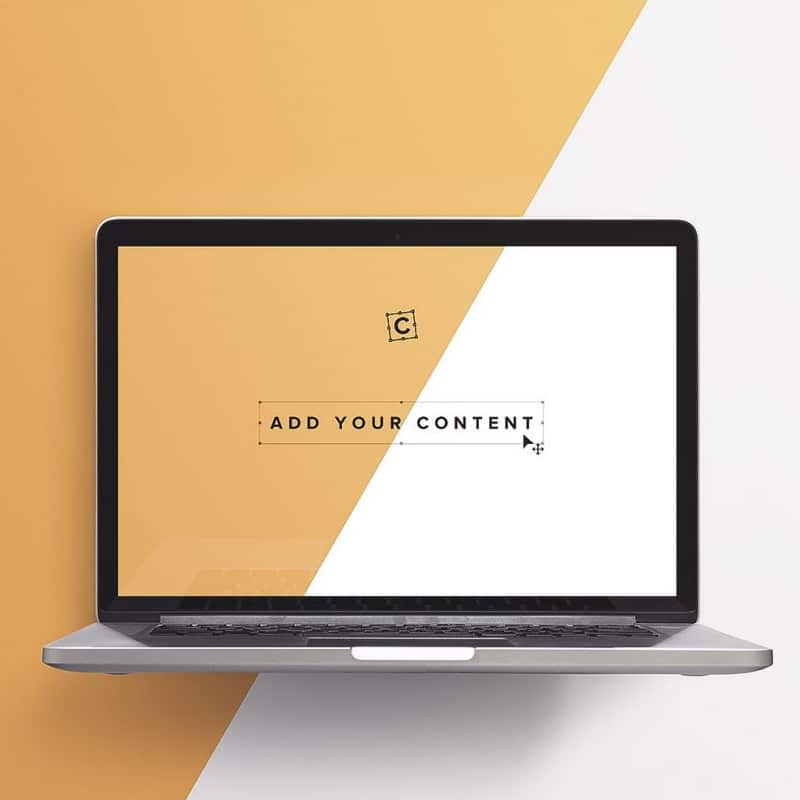 Laptop Macbook Pro Mockup