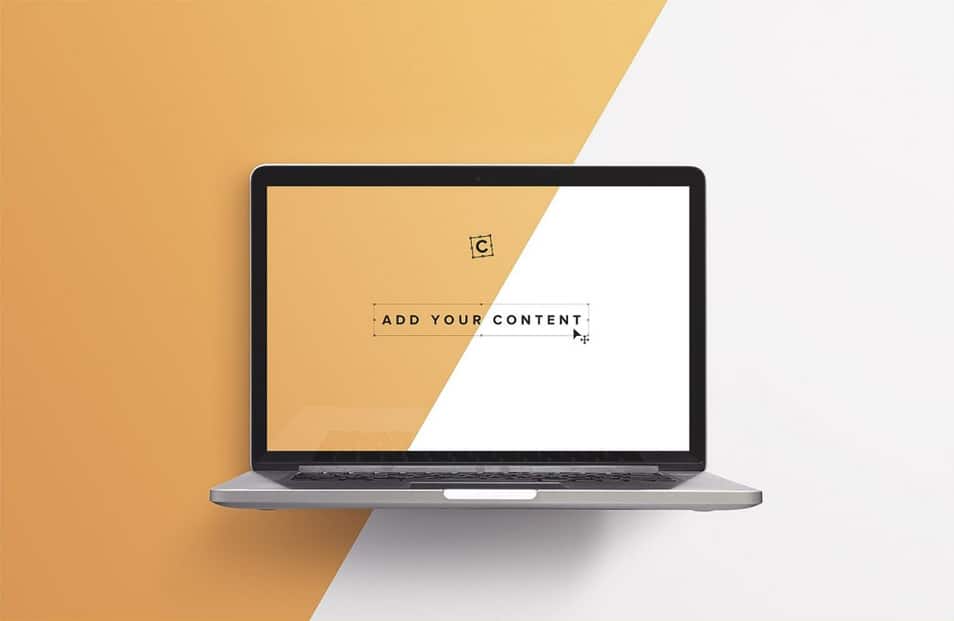 Laptop Macbook Pro Mockup
