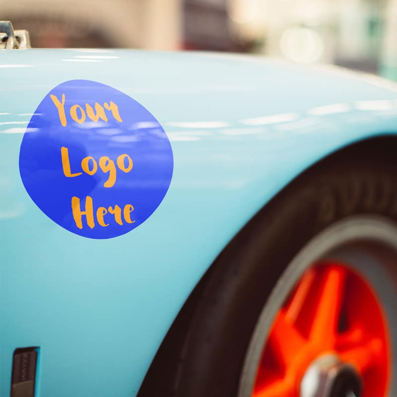 Logo on a Car Mockup