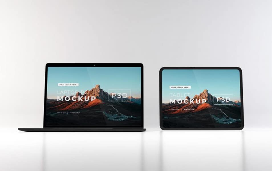 MacBook & iPad Mockup