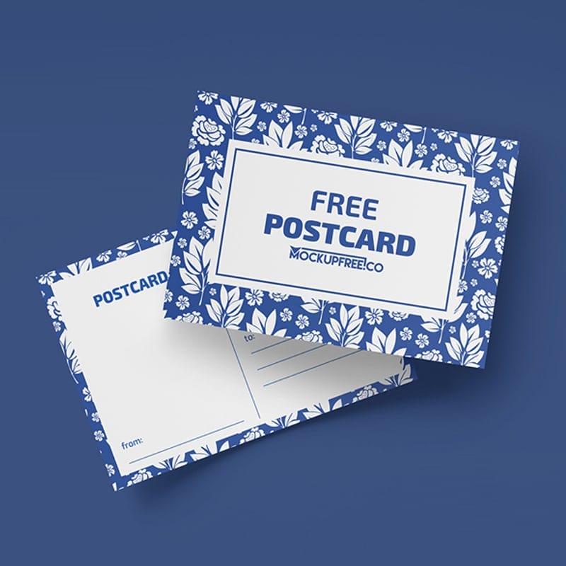 Post Card Free PSD Mockups » CSS Author