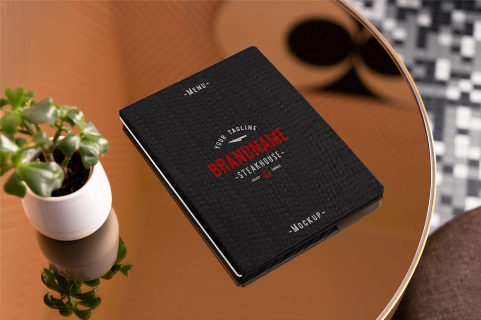 Restaurant Menu PSD Mockup