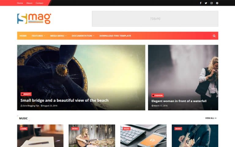 300+ Best Free Responsive Blogger Templates 2022 » CSS Author