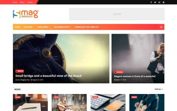 300+ Best Free Responsive Blogger Templates 2025 » CSS Author