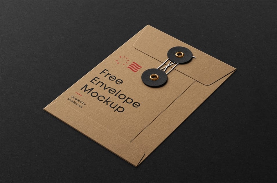 String Envelope Mockup