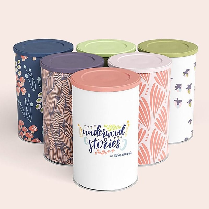 Tin Canister Mockup Set