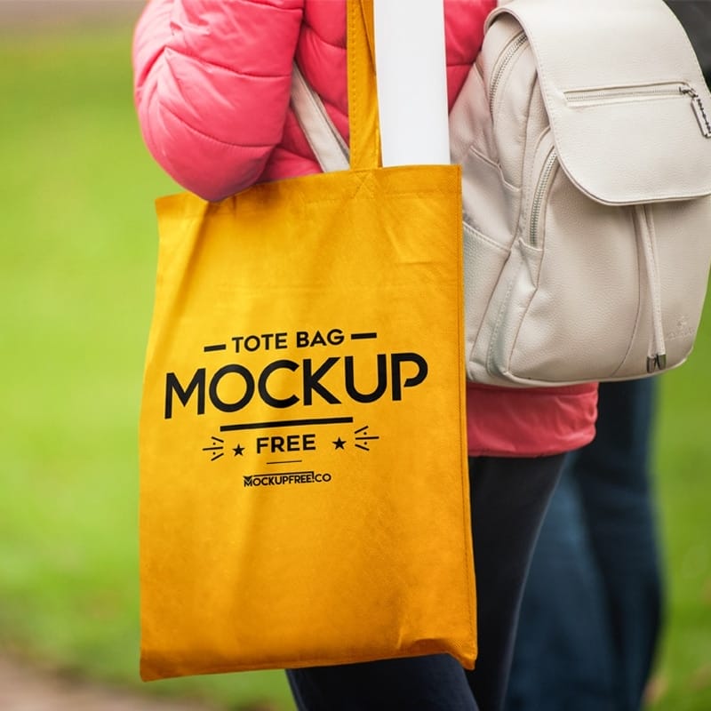 Tote Bag Free PSD Mockup » CSS Author