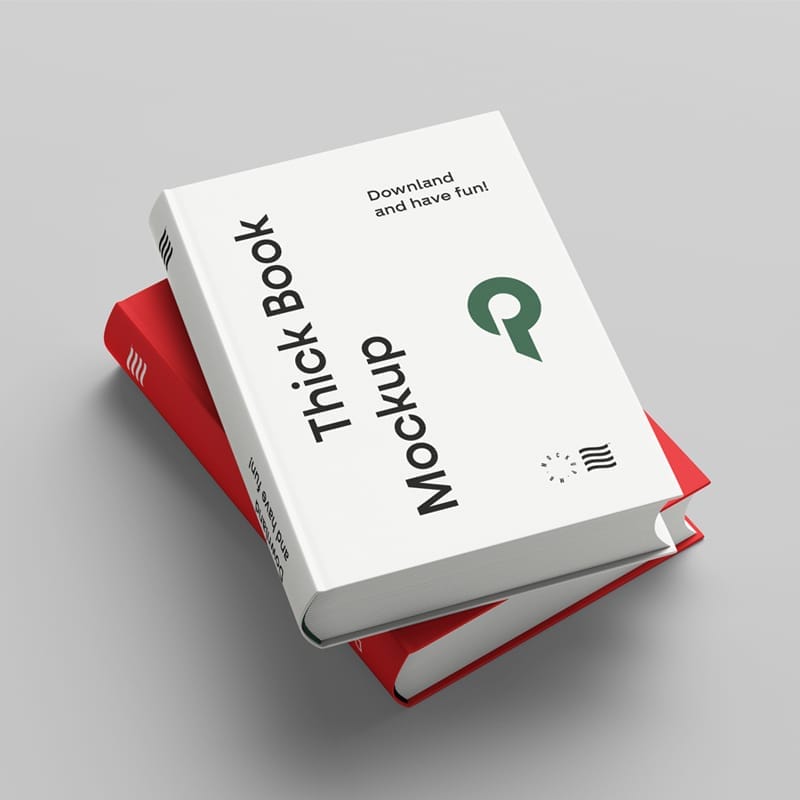 Two Books Mockup