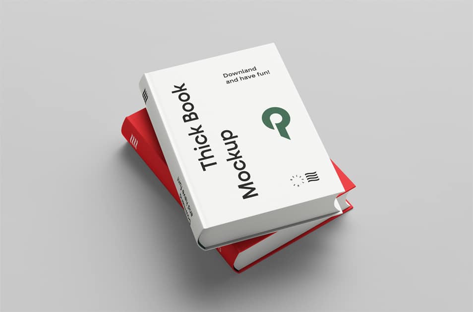 Two Books Mockup