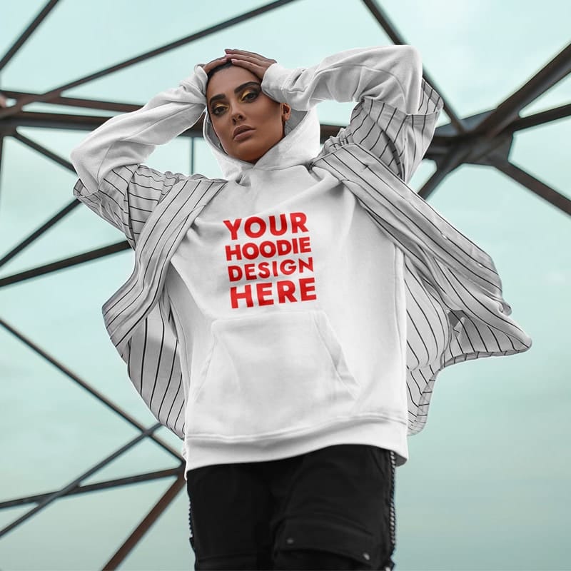 Women’s Hoodie Mockup