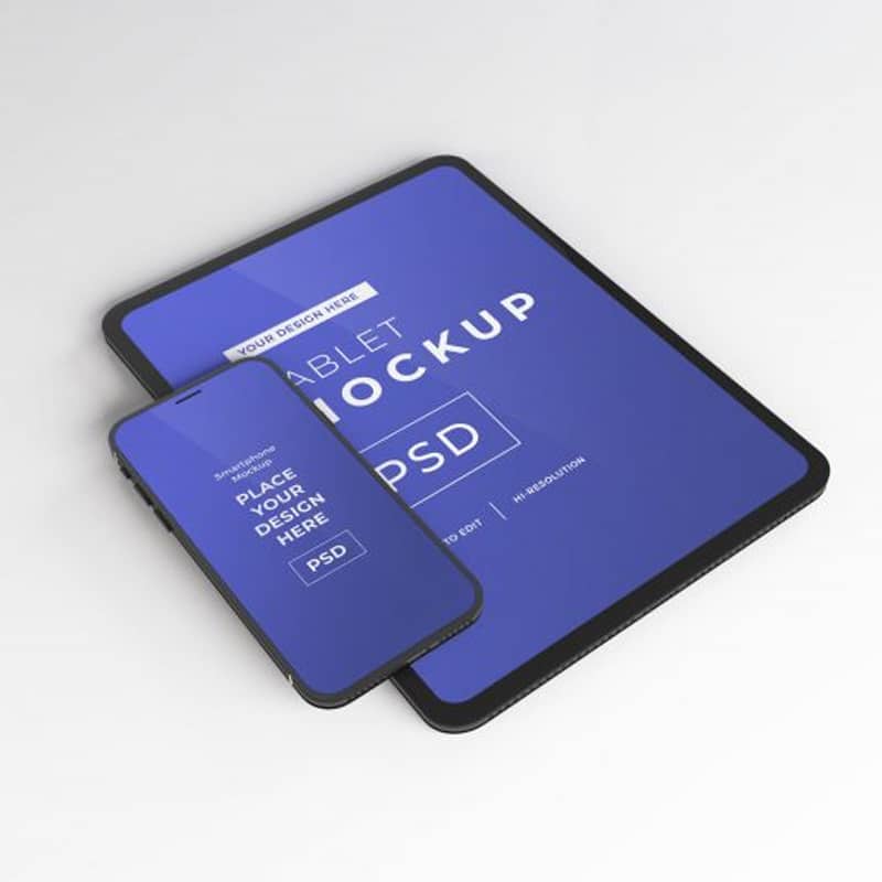 iPad & iPhone Mockup