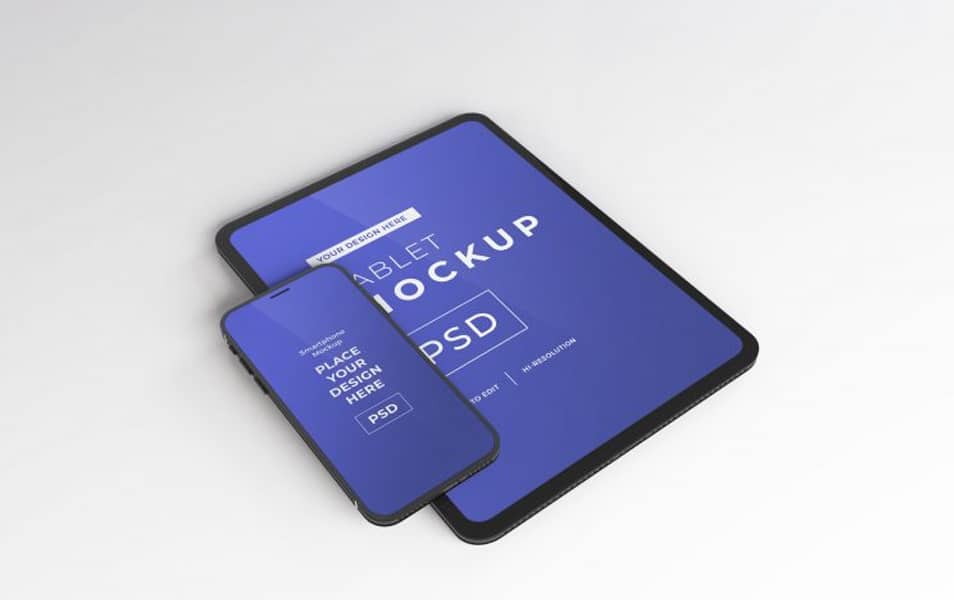 iPad & iPhone Mockup
