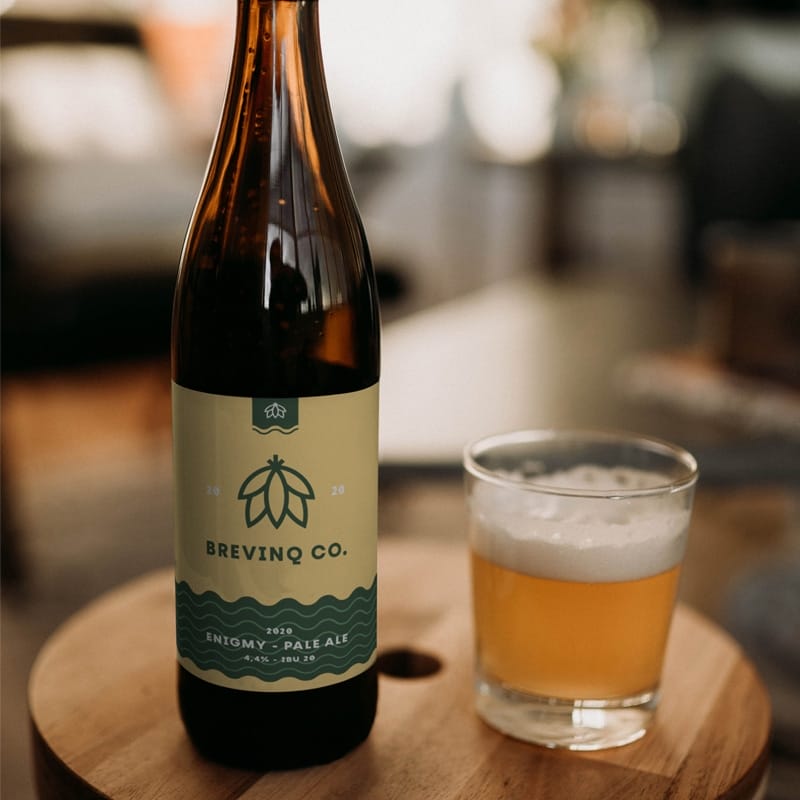 Beer Bottle PSD Mockup